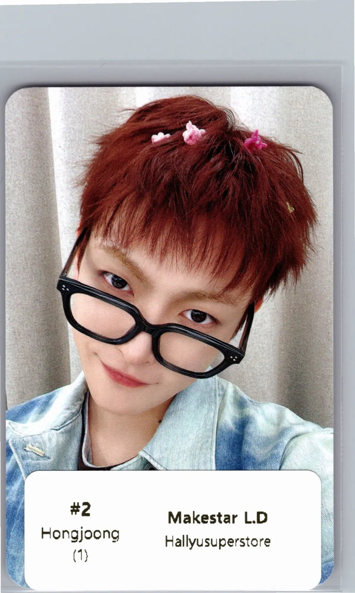 ATEEZ "GOLDEN HOUR : Part.5" - Makestar Lucky Draw Event Photocard [26.06.26]