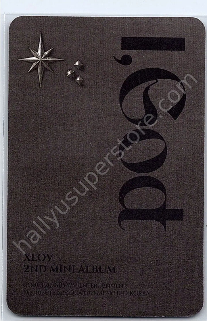 XLOV - Wumuti - I, God album photocard D version