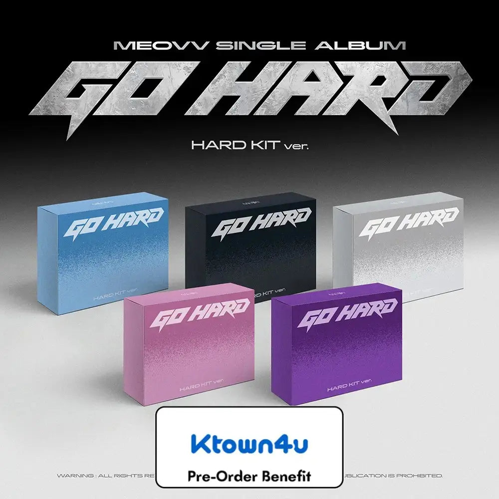 [Pre-Order] MEOVV - Single Album [GO HARD] (HARD KIT ver.) + Pre-Order Benefit