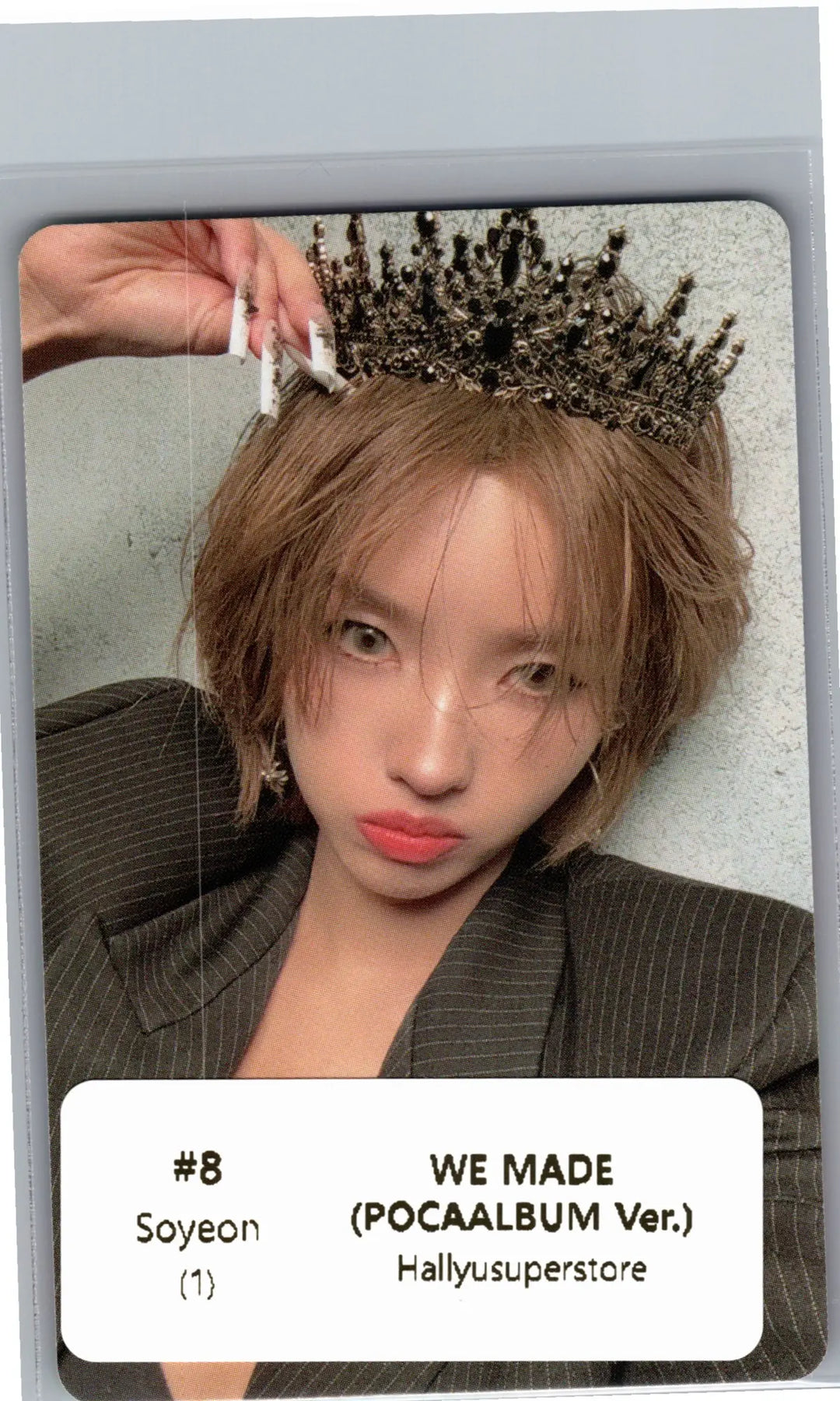 I-DLE "We made" - Official Photocard (POCAALBUM Ver.) [26.07.07]