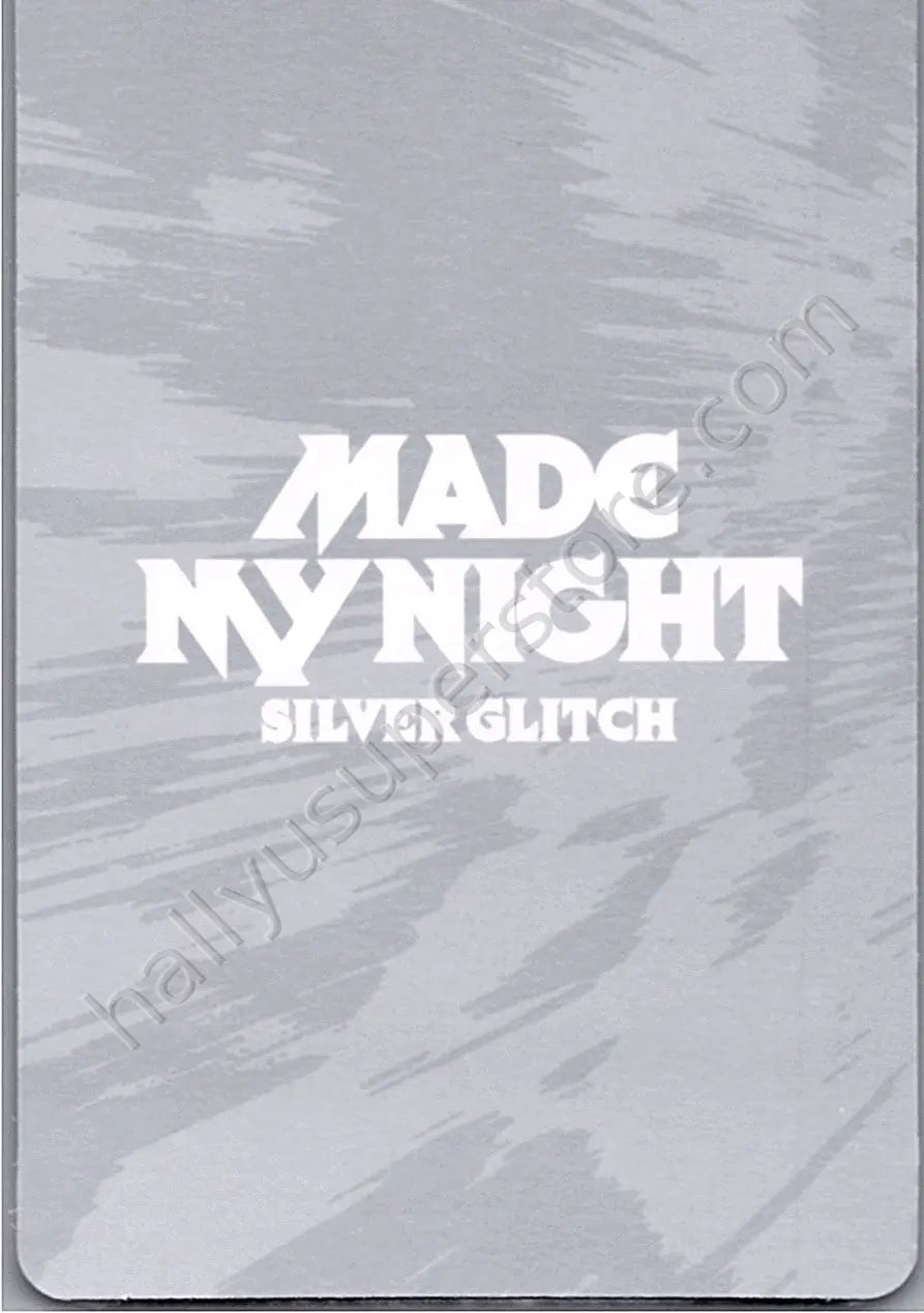 LE SSERAFIM - Kim Chaewon - Made My Night album photocard compact version silver glitch version