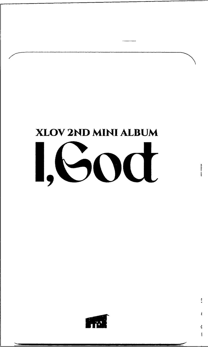 XLOV "I,God"- Rising Star Fansign Event Photocard R3 [26.07.10]