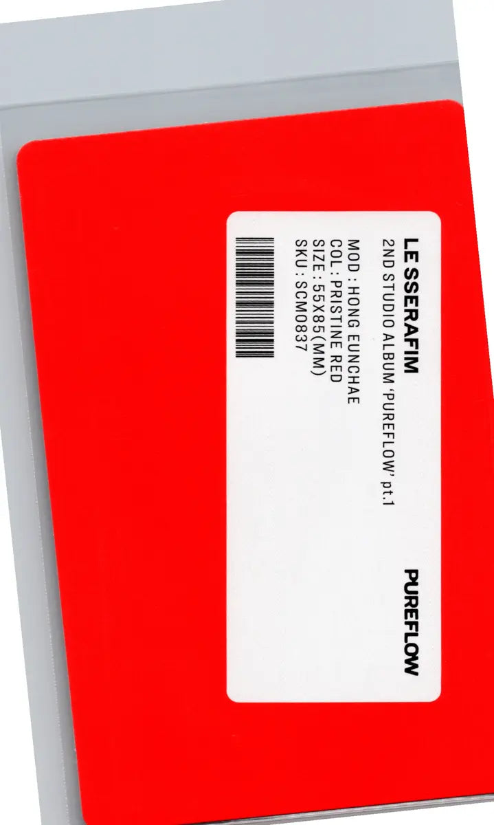 LE SSERAFIM "PUREFLOW" - Official Photocard (COMPACT Ver.) [26.06.08] (Restocked 6/16)