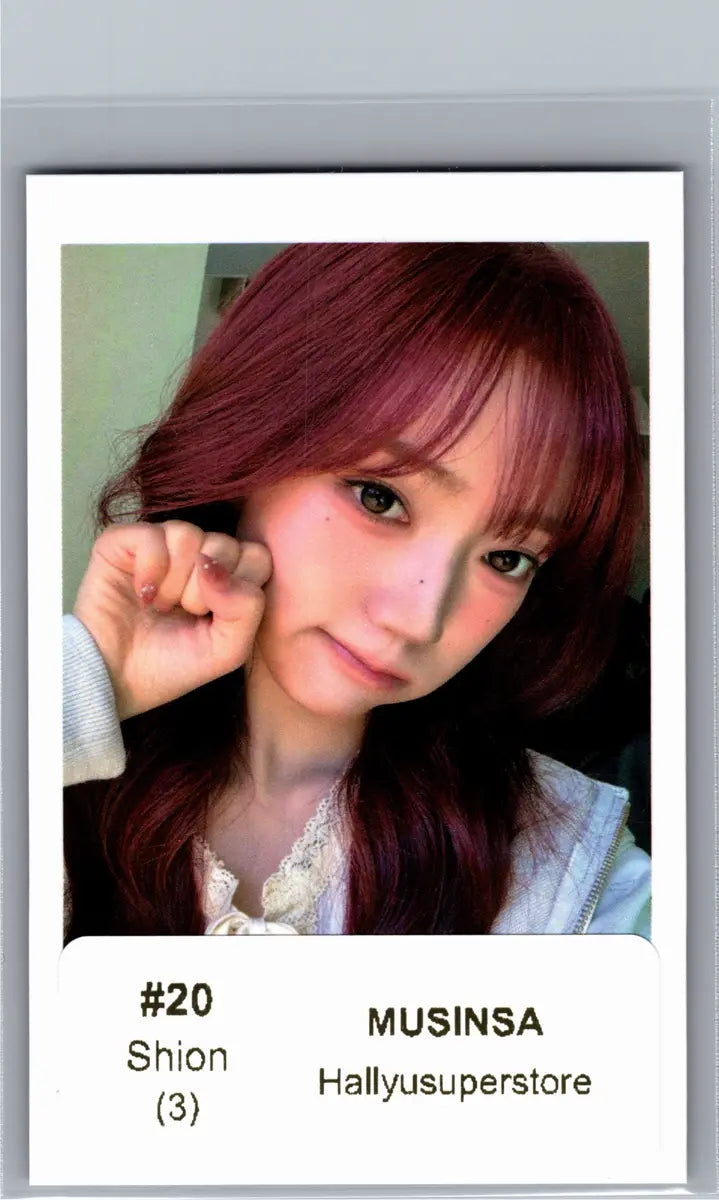 TripleS "LOVE&amp;POP pt.1" - MUSINSA Event Polaroid type Photocard [26.06.12]