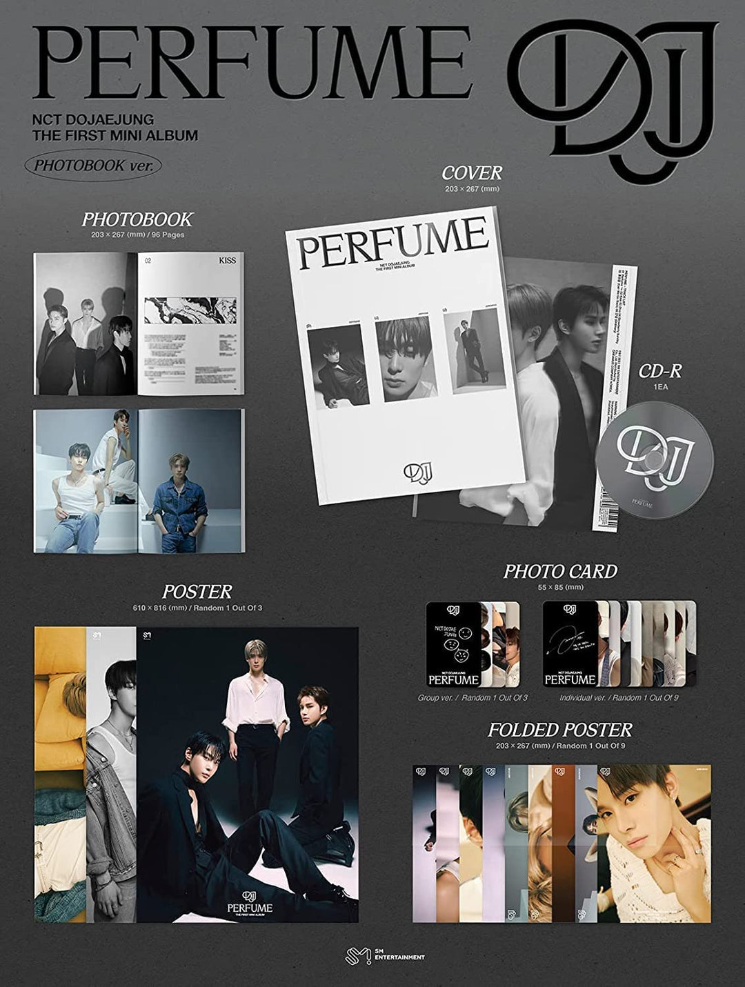 NCT DOJAEJUNG - 1st Mini Album "Perfume" (PhotoBook Ver.)