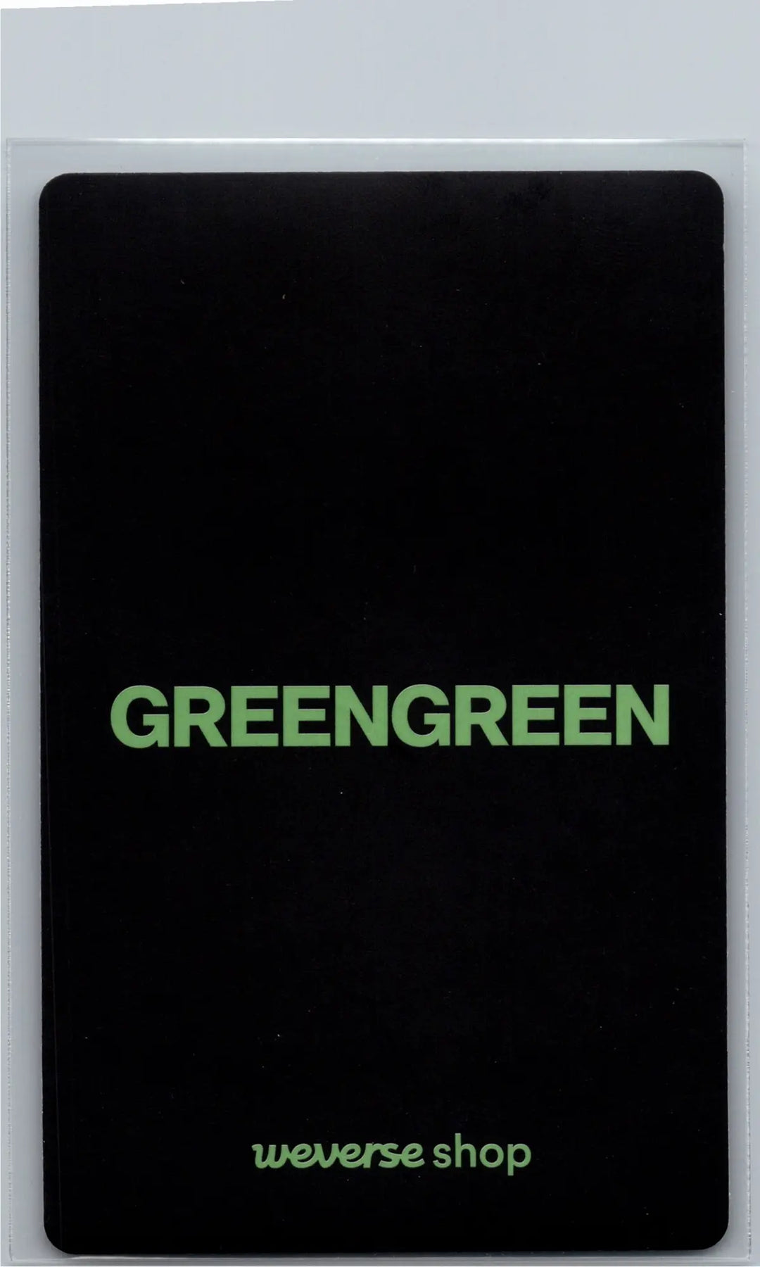 CORTIS "GreenGreen" - Weverse Shop YouTube Gift Event Photocard (Blue Lips MV) [26.07.02]