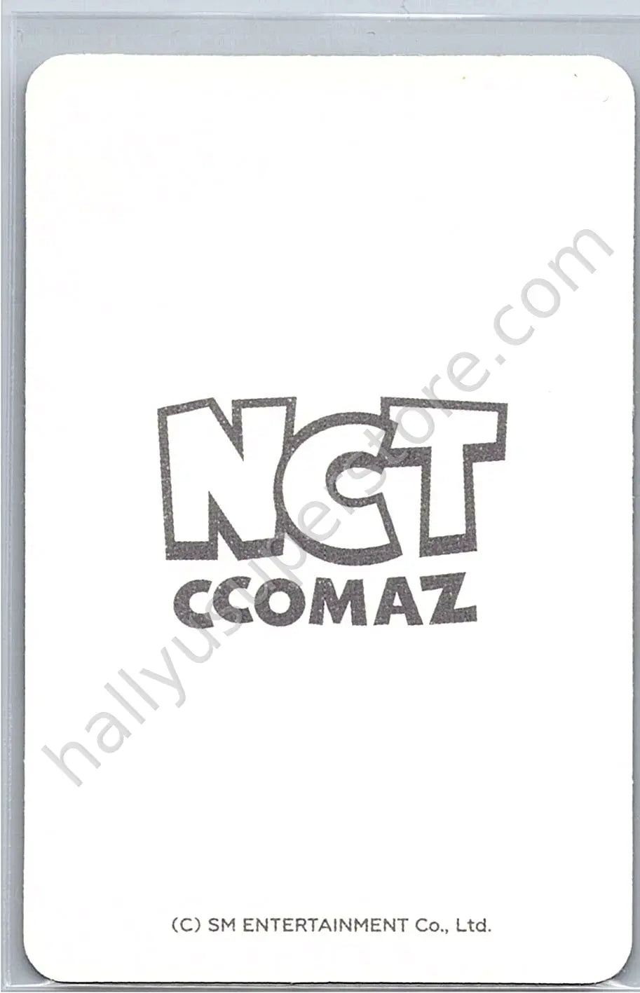 NCT - Jungwoo - 2023 NCT CCOMAZ GROCERY STORE POP-UP blue version merch photocard selfie trading card