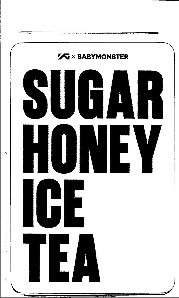 BABYMONSTER "SUGAR HONEY ICE TEA" - Broadcast Photocard [26.06.19]