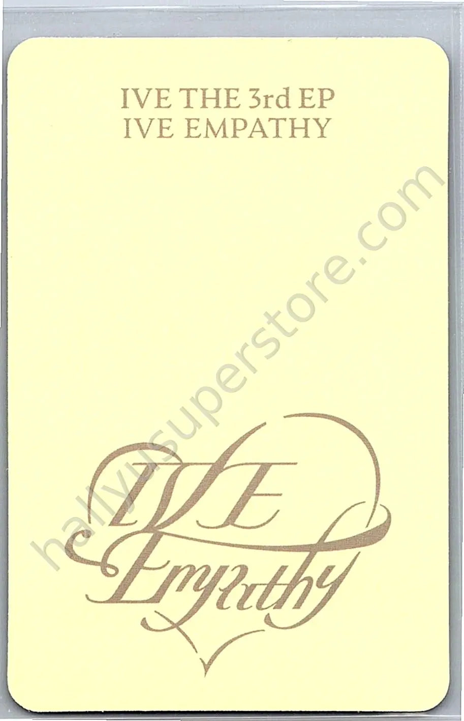 IVE - Rei - IVE EMPATHY concept version pob (pre-order benefit) starship square (ssq)