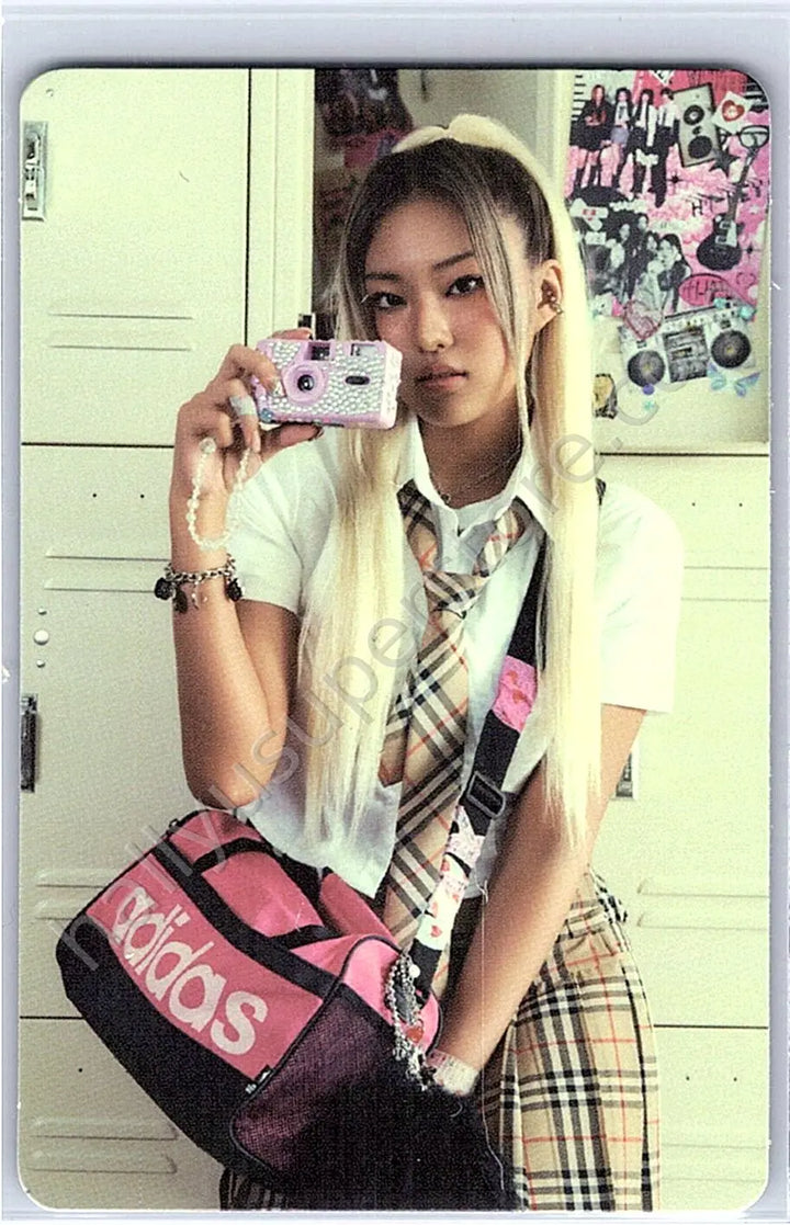 H1-KEY - Yel - LOVE or HATE lie version poca album qr card