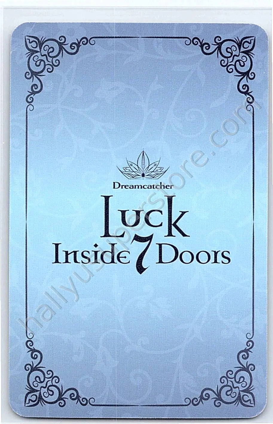 Dreamcatcher - SuA - Dreamcatcher - JiU - Luck Inside 7 Doors World Tour Event trading card version 2