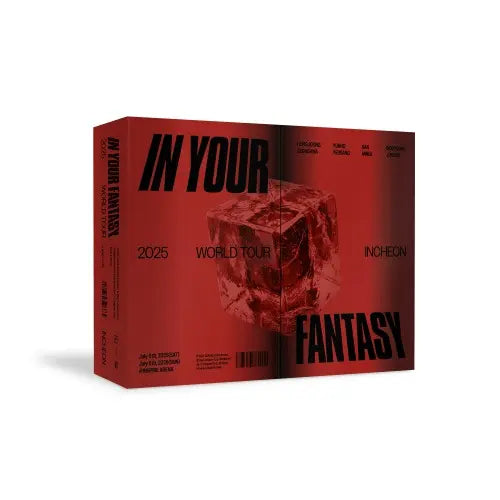 [Pre-Order] Ateez - ATEEZ 2025 WORLD TOUR [IN YOUR FANTASY] IN INCHEON DVD + KQShop Pre-Order Benefit