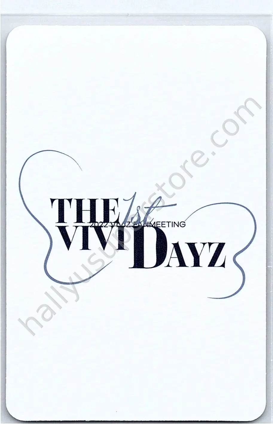 VIVIZ - SinB - The 1st ViviDayz fanclub merch photocard trading card