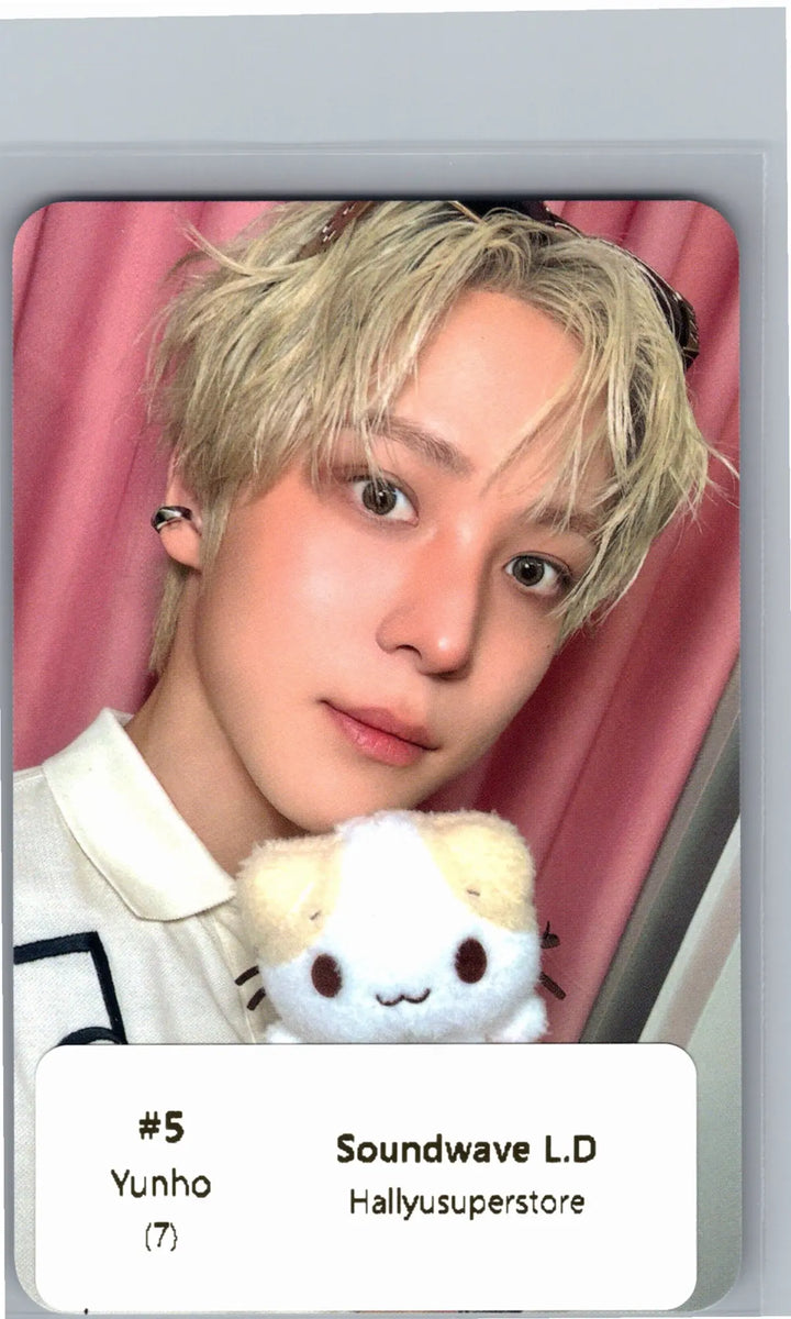ATEEZ "GOLDEN HOUR : Part.5" - Soundwave POP-UP Lucky Draw Event Photocard, Card Sticker [26.06.26]