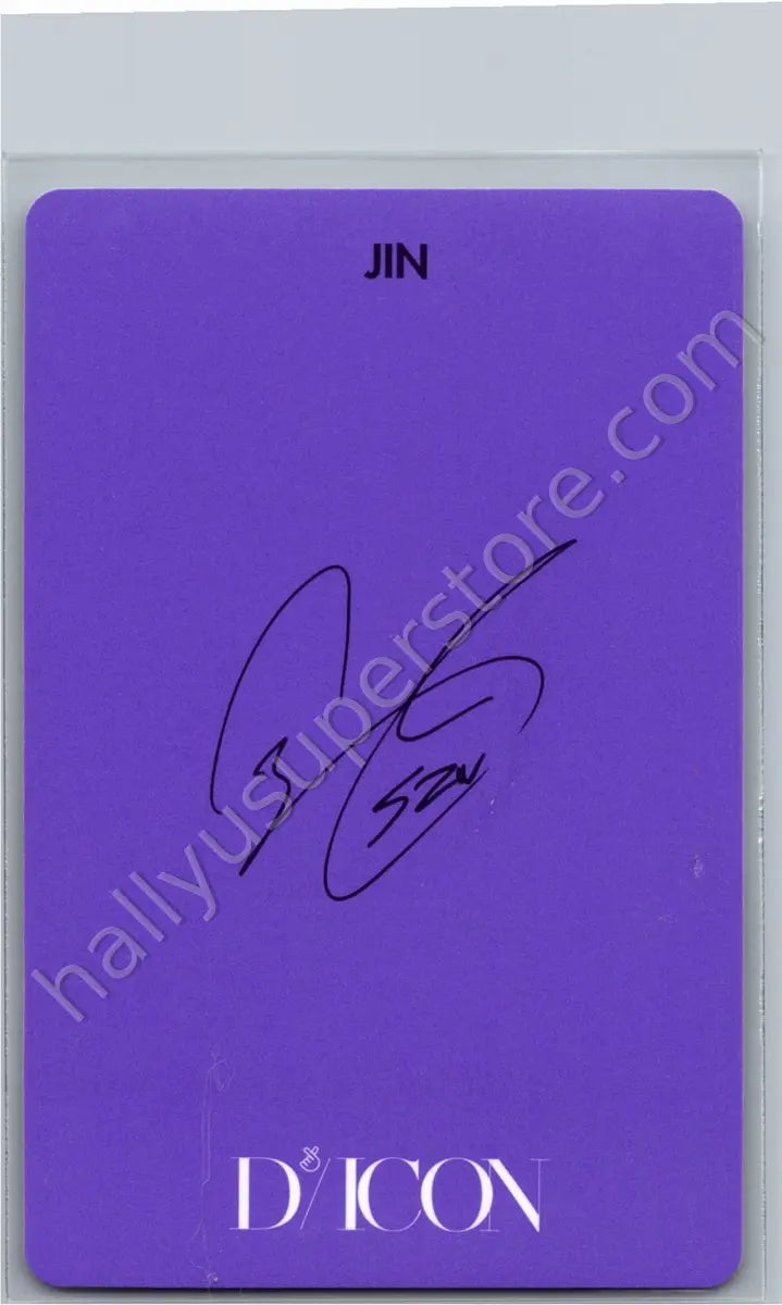 BTS - Jin - BTS - Jin - D’ICON 101 Other