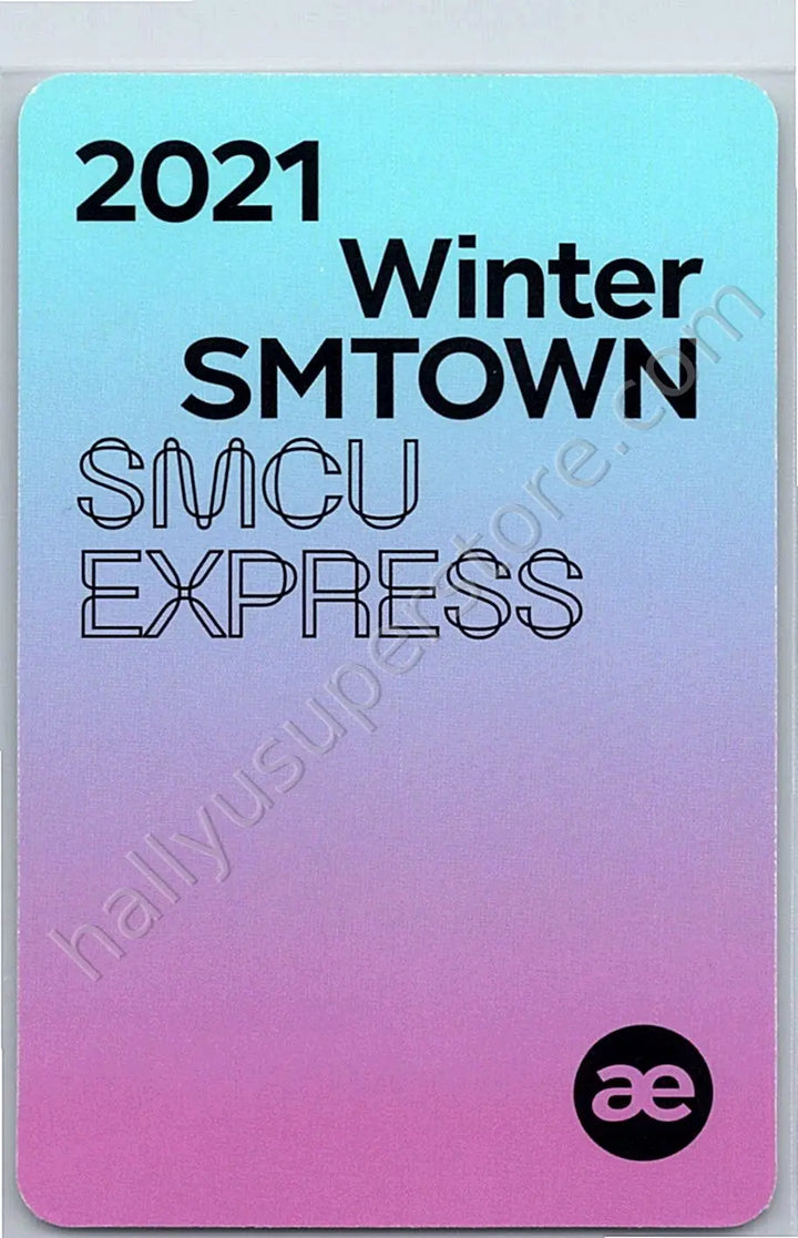 aespa - Winter - aespa - Winter - 2021 Winter SMTOWN: SMCU EXPRESS Album album photocard pass card