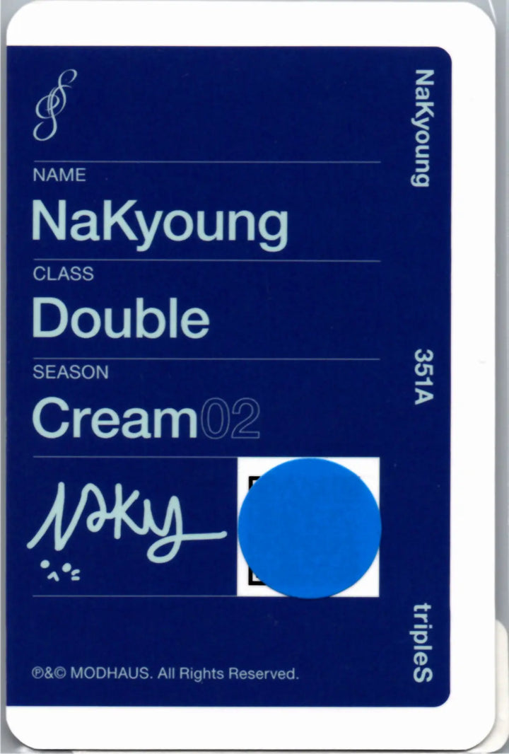 tripleS - tripleS World Tour  <ANDLESS > Cream02 Double Class Objekt (Only ANDLESS) (351A) [UNSCANNED] [26.10.12]