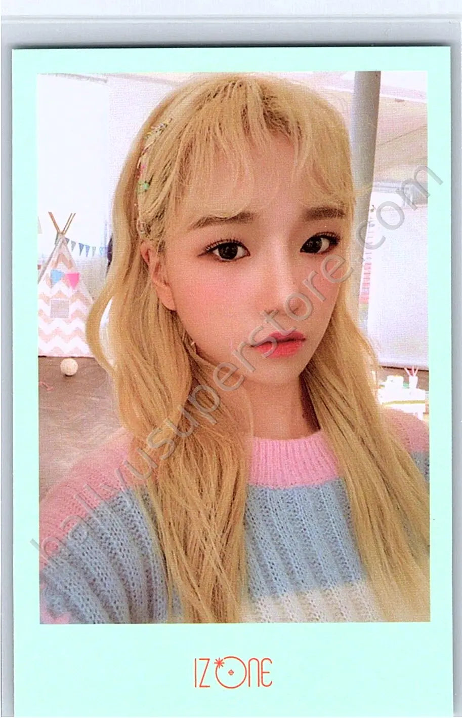 IZ*ONE - Jo Yuri - SPRING COLLECTION 2020 “SECRET DIARY” calendar version polaroid set