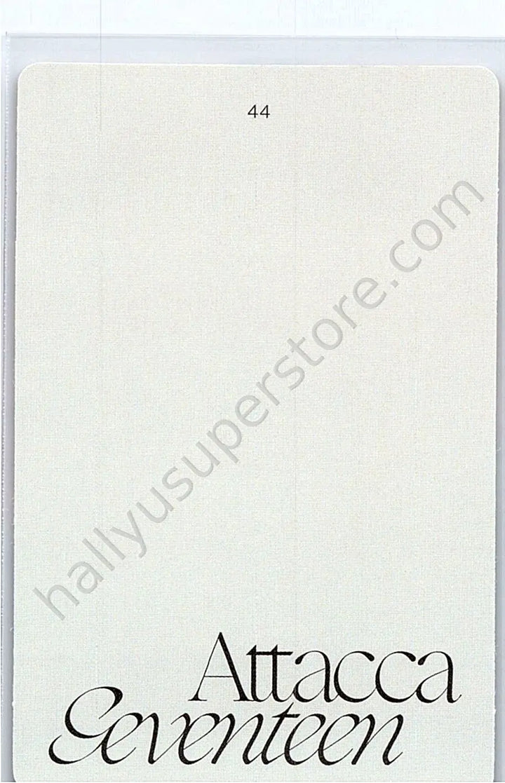 SEVENTEEN - Mingyu - Attacca album photocard op.2 version