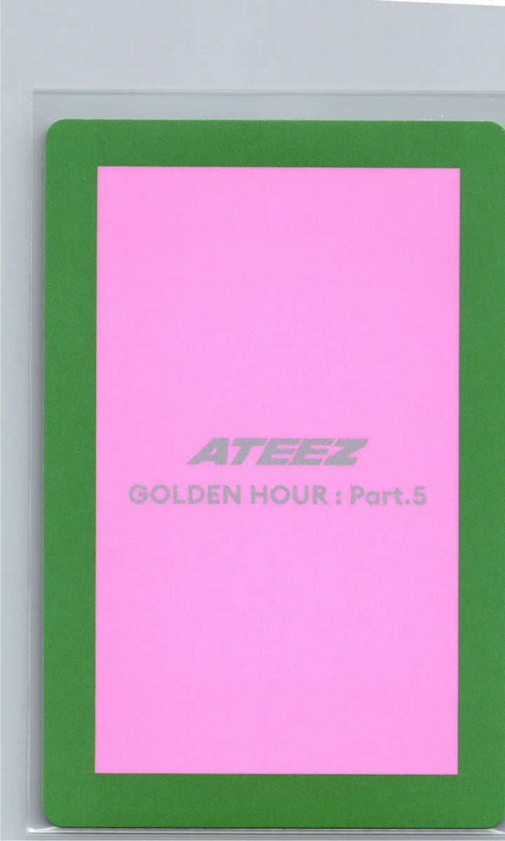 ATEEZ "GOLDEN HOUR : Part.5" - Official Photocard (Z ver.) [26.06.26]