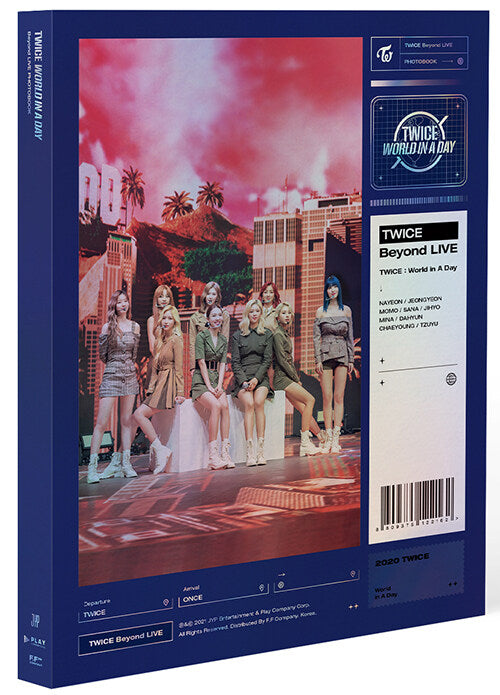 ** TWICE - Beyond Live - Twice : World In A Day Photobook