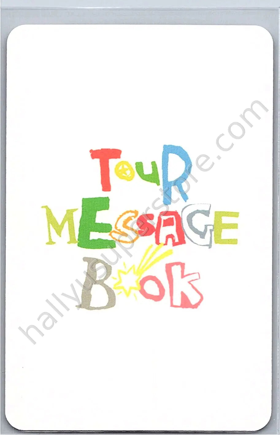 TOMORROW X TOGETHER - Soobin - ACT : PROMISE TOUR MESSAGE BOOK merch photocard photocard set