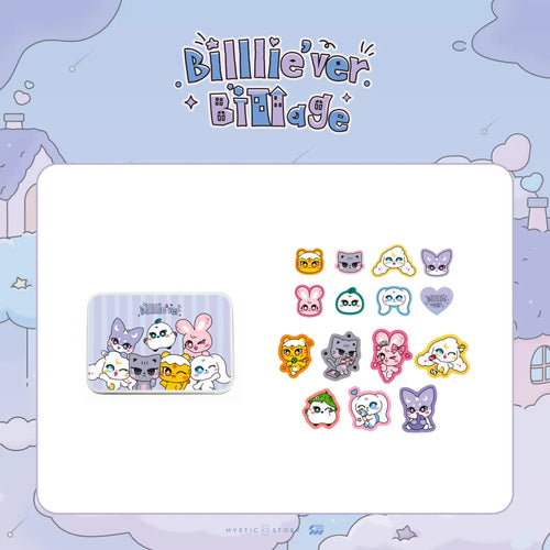 [Pre-Order] Billlie - Billlie x Billlie'ver Official Character POP-UP MD (TIN CASE & REMOVABLE STICKER SET)