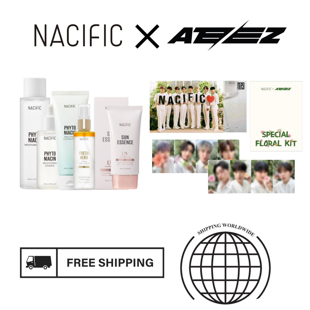 Ateez X NACIFIC - Flowering Day with ATEEZ - HALLYUSUPERSTORE