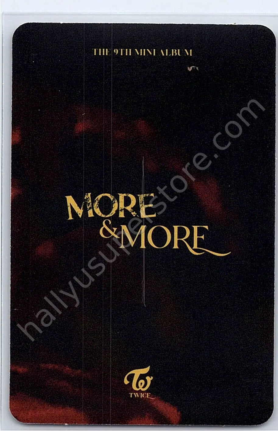 TWICE - Chaeyoung - MORE &amp; MORE album photocard