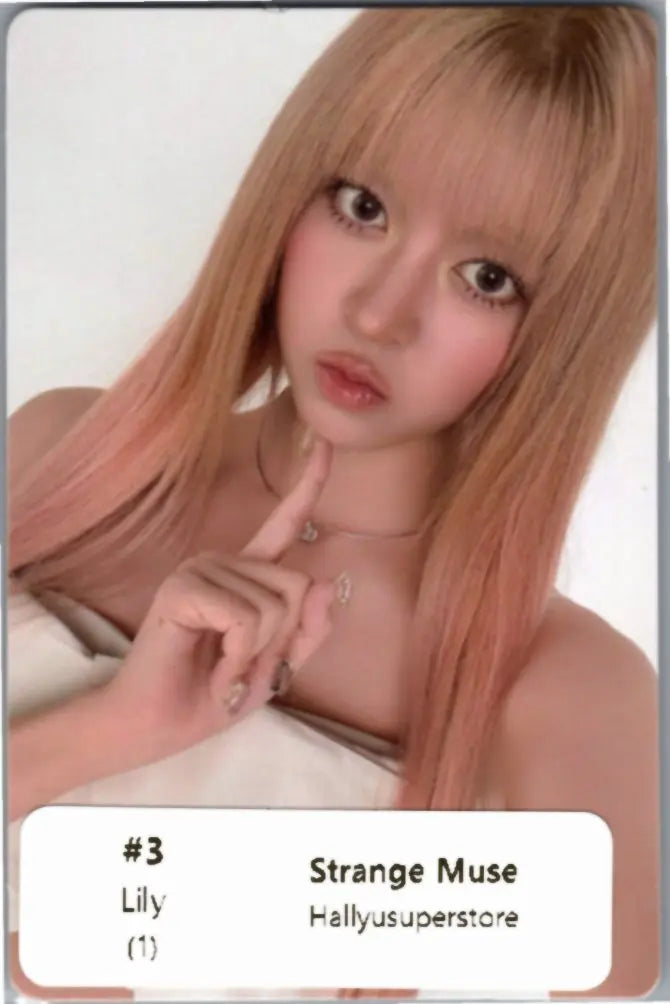 NMIXX "Strange Muse" - Official Photocard [26.10.20]