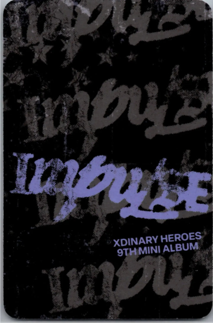 Xdinary Heroes "IMPULSE" - Official Photocard [26.10.13]