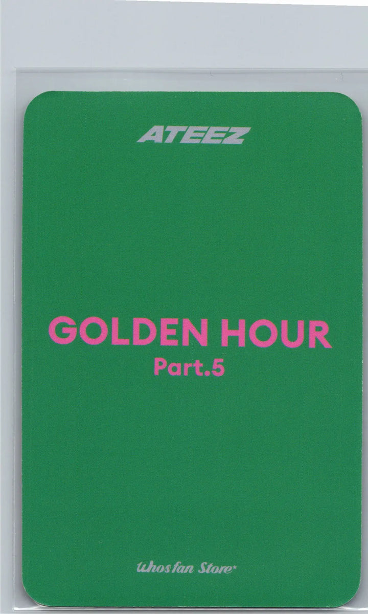 ATEEZ "GOLDEN HOUR : Part.5" - Who&
