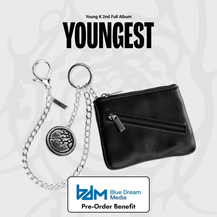 [Pre-Order] YOUNG K - 2nd Full Album YOUNGEST (Wallet &amp; Keyring ver.) + Pre-Order Benefit