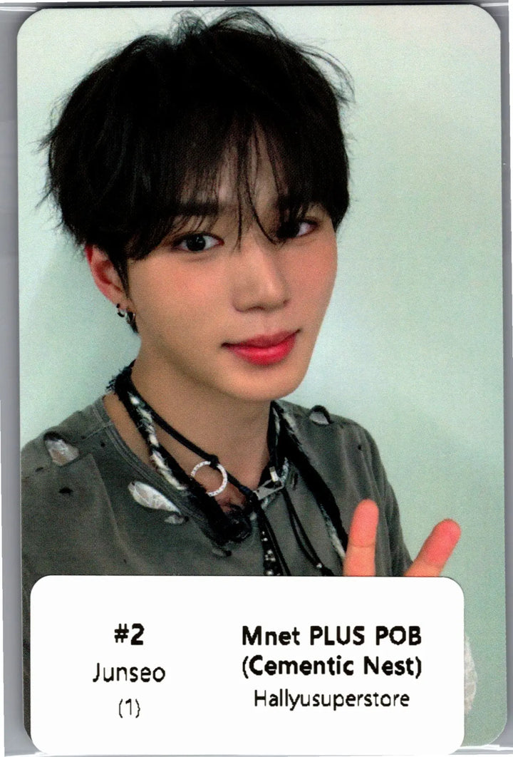 ALPHA DRIVE ONE "UNBREAKABLE : 少年BEAST" - Mnet Plus Pre-Order Benefit Photocards (Cementic Nest Ver.) [26.08.31]