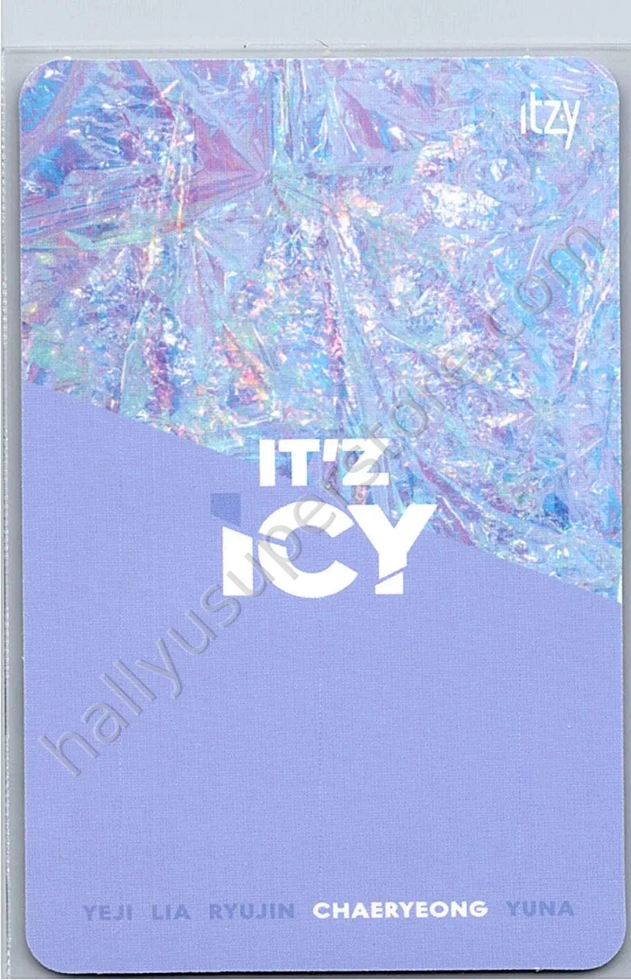 ITZY - Chaeryeong - IT’z ICY album photocard