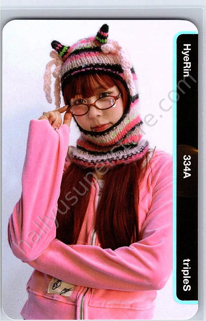 tripleS - Hyerin - Performante album photocard objekt music album (UNSCANNED)