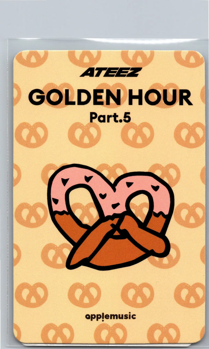 ATEEZ "GOLDEN HOUR : Part.5" - Apple Music Drink Event Photocard [26.06.29]