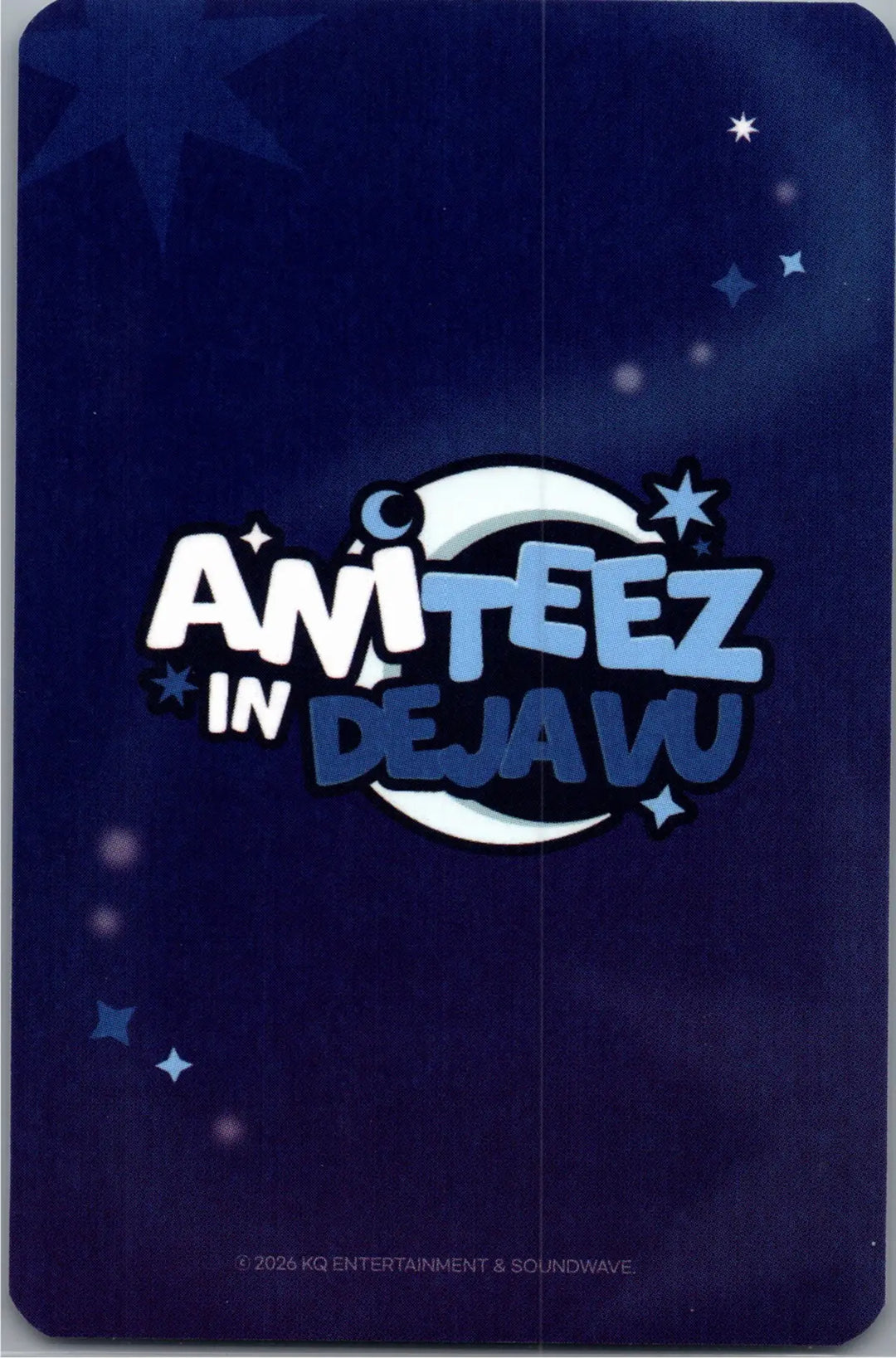 ATEEZ "ANITEEZ IN Deja Vu" - ATEEZ X ANITEEZ POP-Store Random Trading Photocard (MINGI,WOOYOUNG,JONGHO,UNIT) [26.08.21]