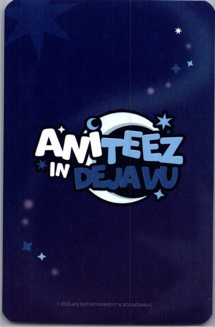 ATEEZ "ANITEEZ IN Deja Vu" - ATEEZ X ANITEEZ POP-Store Random Trading Photocard (MINGI,WOOYOUNG,JONGHO,UNIT) [26.08.21]