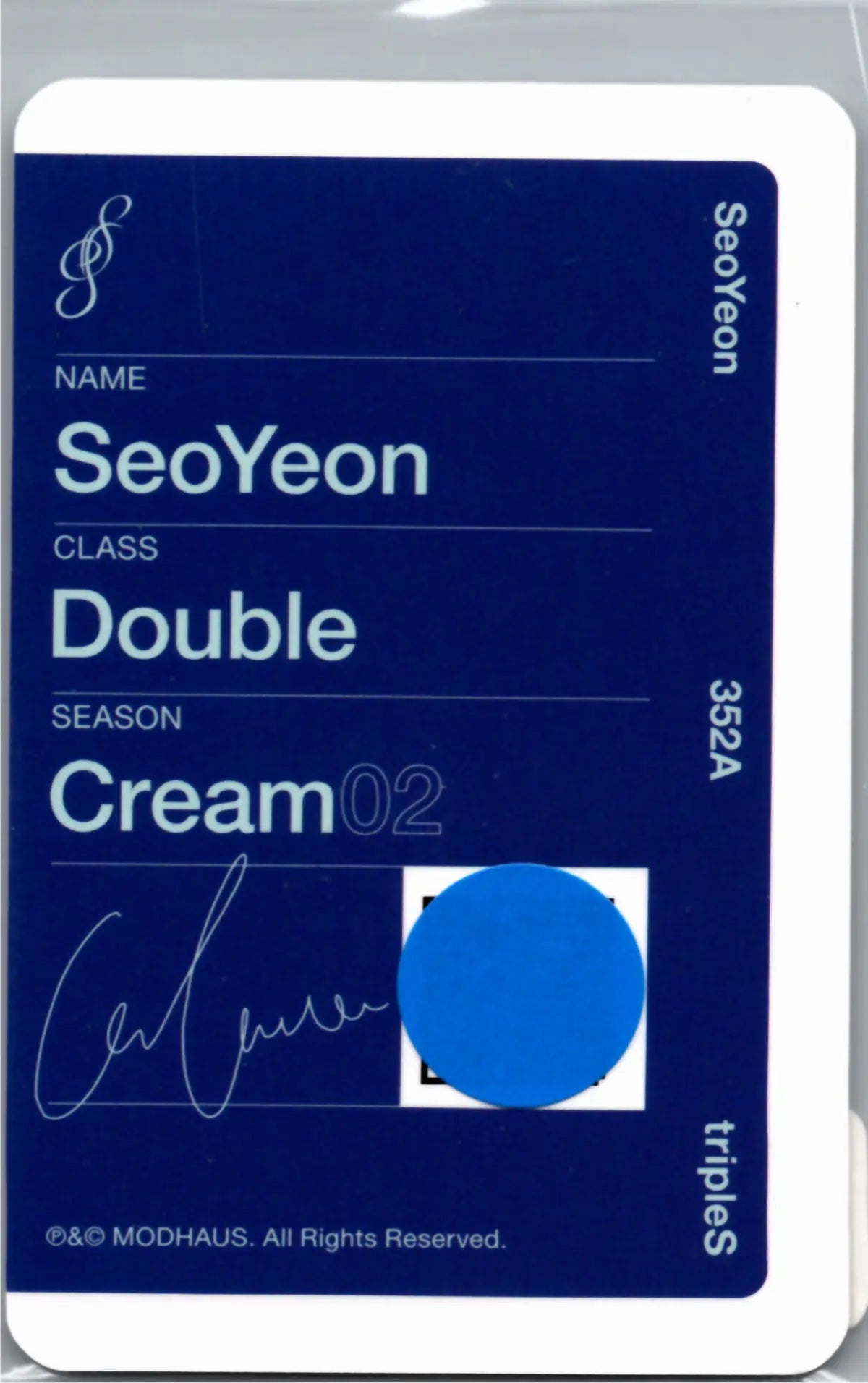 tripleS - tripleS World Tour Cream02 Double Class Objekt (Only