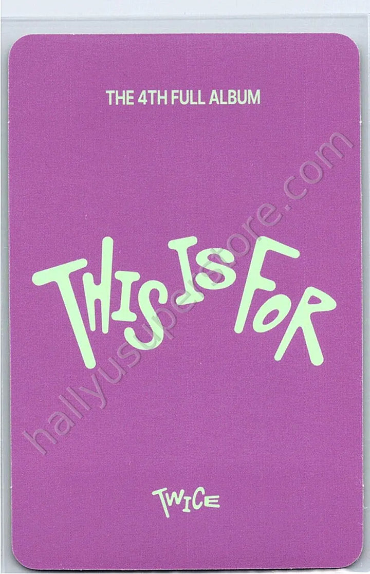 TWICE - Mina - THIS IS FOR digipack version pob (pre-order benefit)