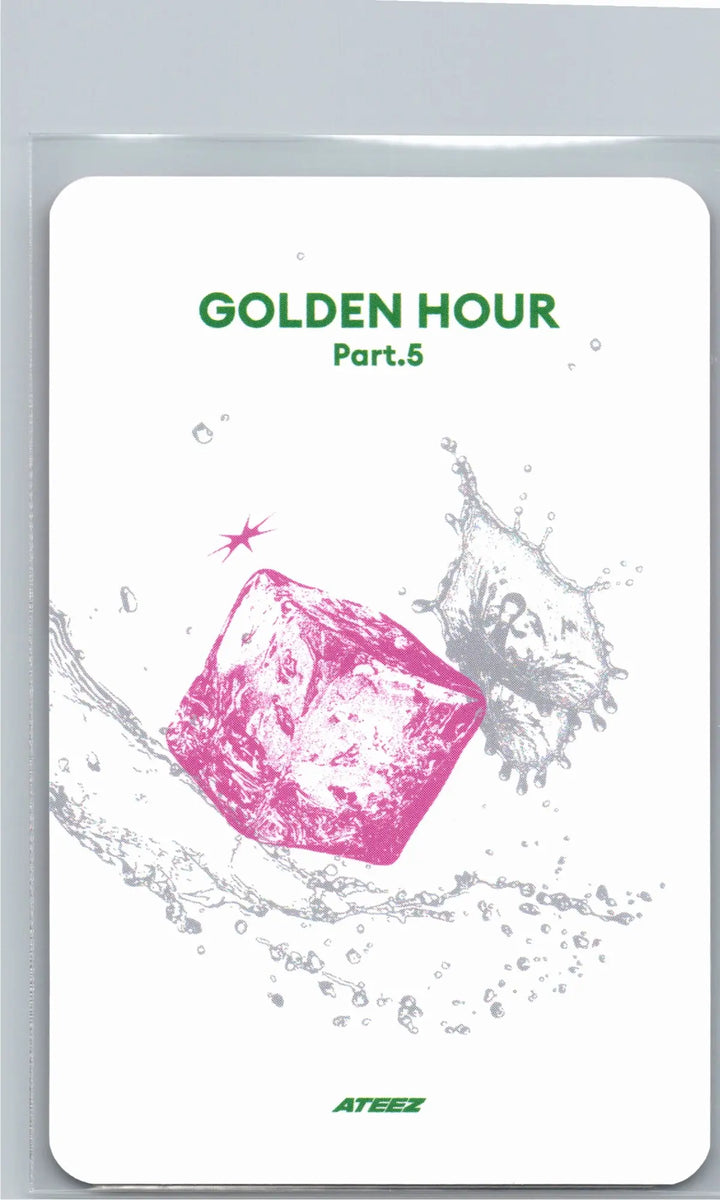 ATEEZ "GOLDEN HOUR : Part.5" - POP-UP STORE Random Trading Photocard [26.06.26][Restocked 06/29]