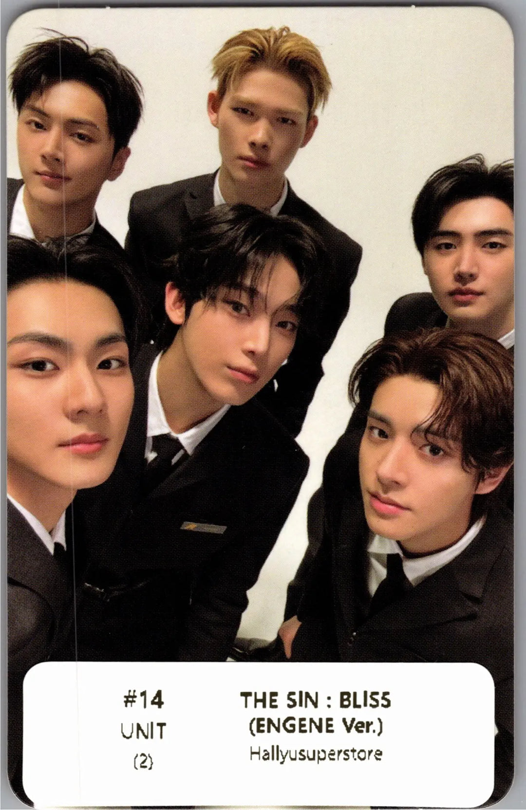 ENHYPEN "THE SIN : BLISS" - Official Photocard (ENGENE Ver.) [26.08.21]