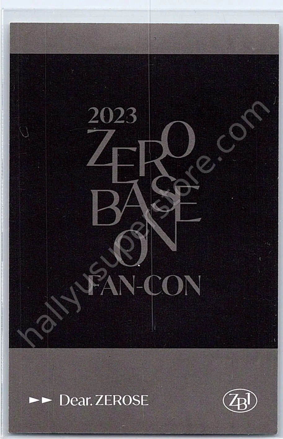 ZEROBASEONE - Hanbin - 2023 FAN-CON