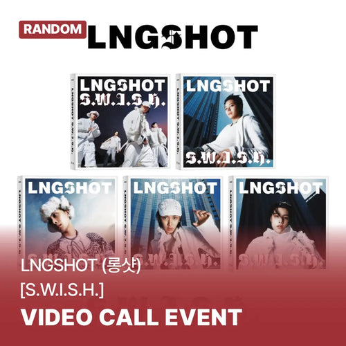 [Hallyu4U - Fansign] (11/22) SoundWave - LNGSHOT [S.W.I.S.H.] (Standard Ver.) [Video Call Event]