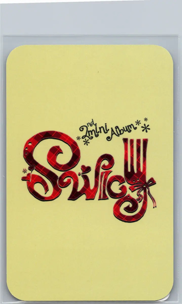 UNIS "SWICY" - Broadcast Photocaard [26.06.19]