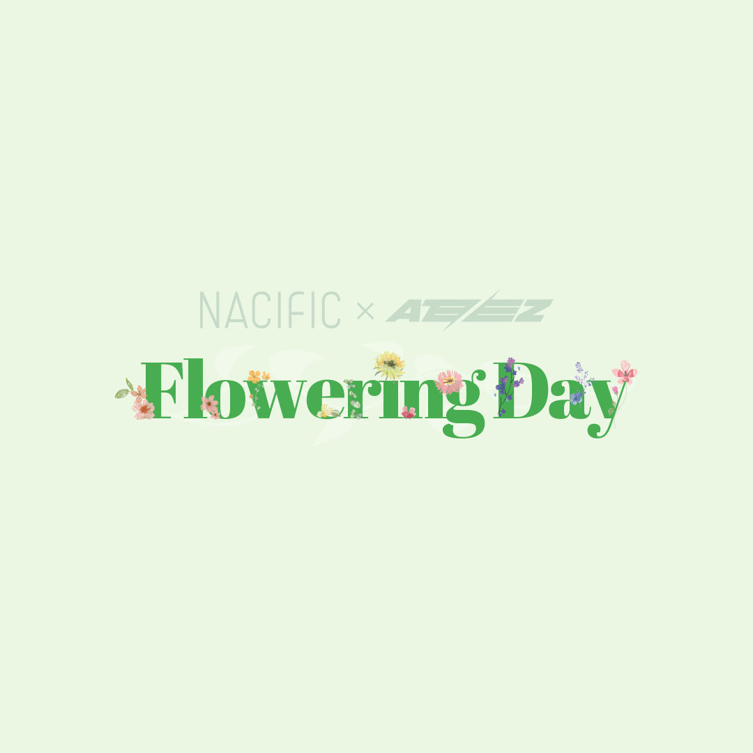 Ateez X NACIFIC - Flowering Day with ATEEZ - HALLYUSUPERSTORE