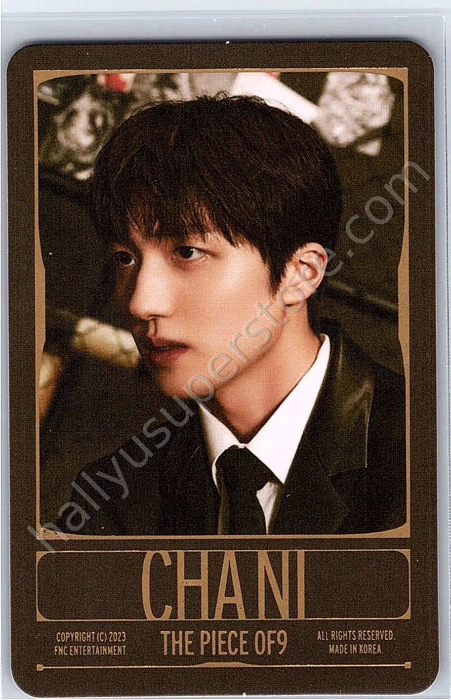 SF9 - Chani - THE PIECE OF9 album photocard concept version scene version