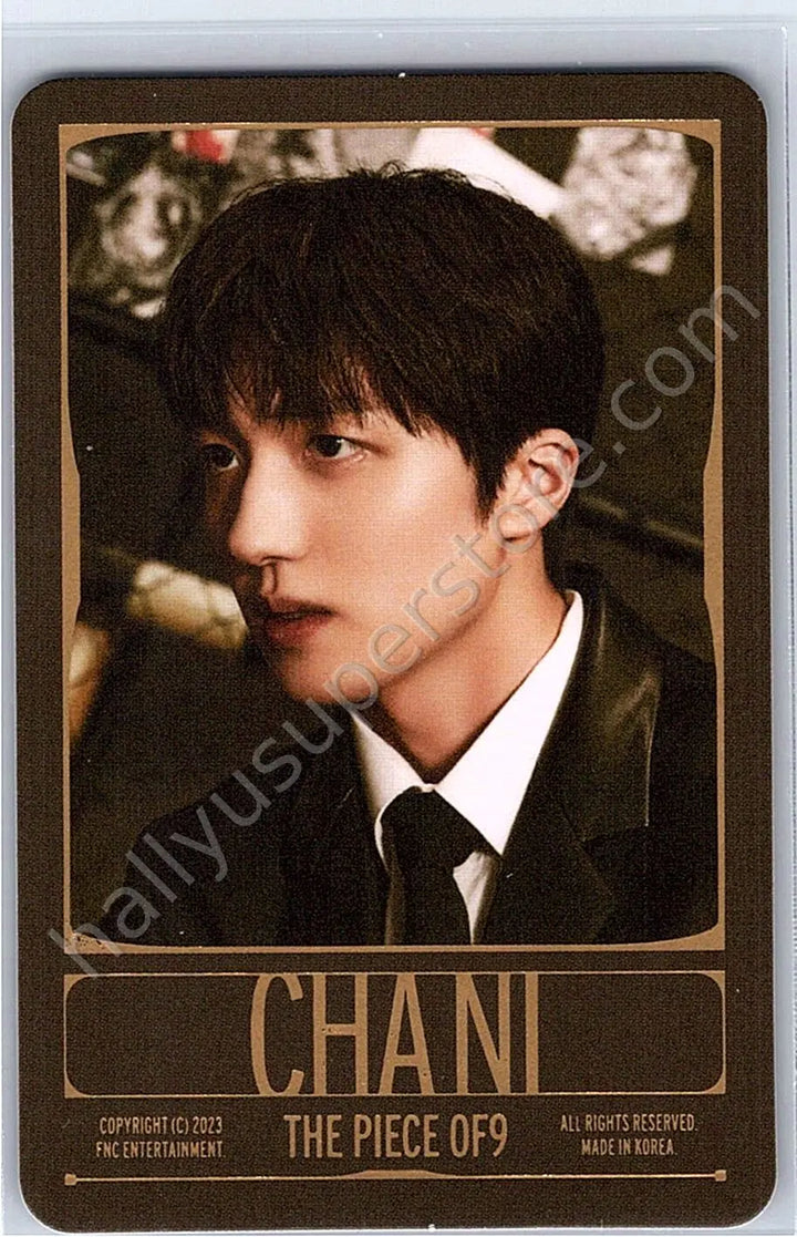 SF9 - Chani - THE PIECE OF9 album photocard concept version scene version