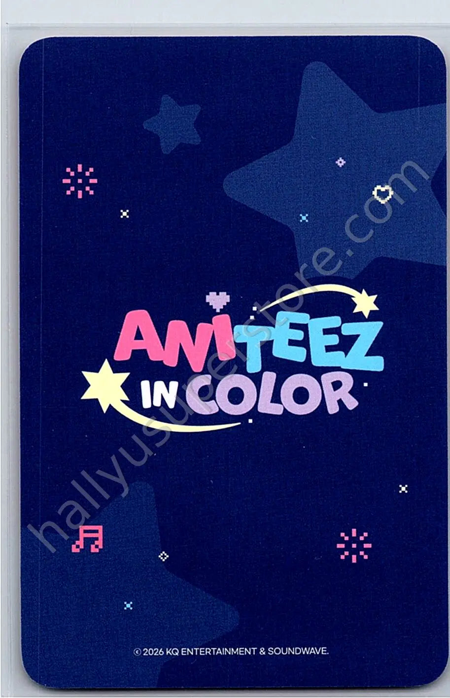 ATEEZ - Yeosang - ANITEEZ IN COLOR trading card version 3